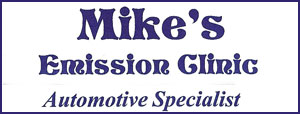 Mike's Emission Clinic logo
